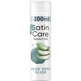 Satin Care - Gel Afeitado Sensitive Aloe Vera