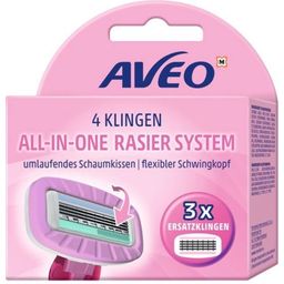 Uniwersalne ostrza wymienne do maszynki do golenia All-in-One Rasier System - 3 Szt.
