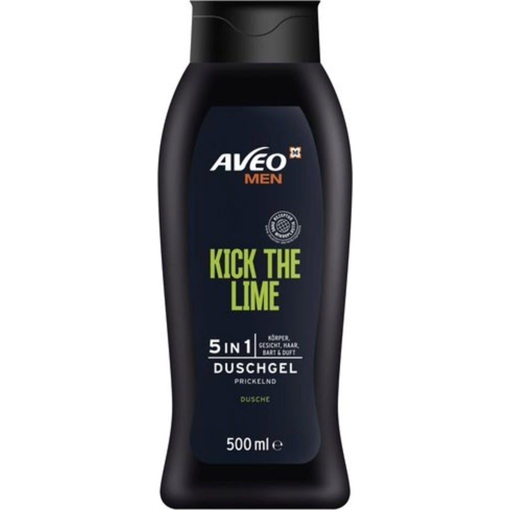 AVEO MEN Kick the Lime Shower Gel, 500 ml - oh feliz International Online  Shop