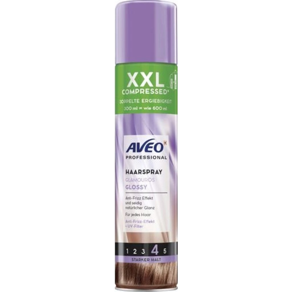 Basler New Look Glamour Haarspray – 300 Ml Aerosoldose Mit Glanzeffekt, Haltefaktor 0