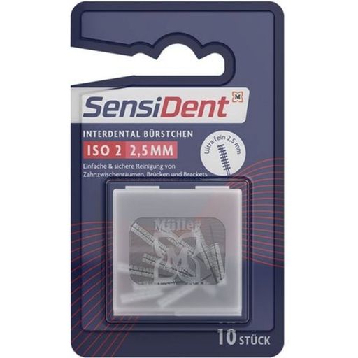 SensiDent Recarga de Escova Interdentária ISO 2 - 10 Unidades