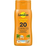 LAVOZON Mleko za sončenje ZF 20
