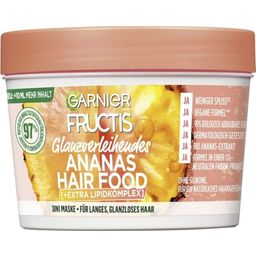 FRUCTIS Hair Food - Maschera, Ananas Lunghezze Luminose - 400 ml