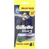 Gillette Blue3 Smooth brivnik za enkratno uporabo