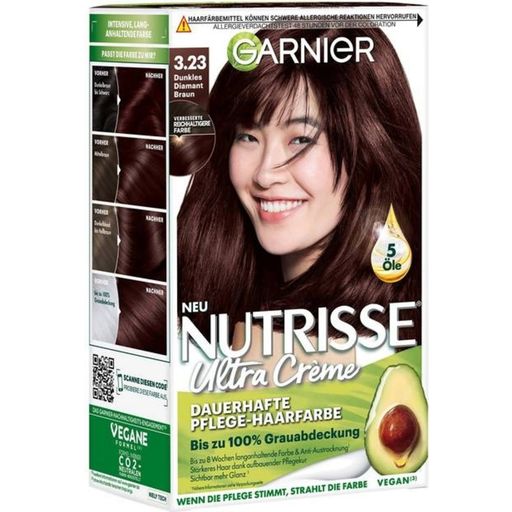 Nutrisse Cream Permanent Care Hair Colour No. 3.23 Dark Diamond Brown - 1 st.