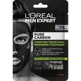 MEN EXPERT Pure Carbon - Maschera in Tessuto Purificante