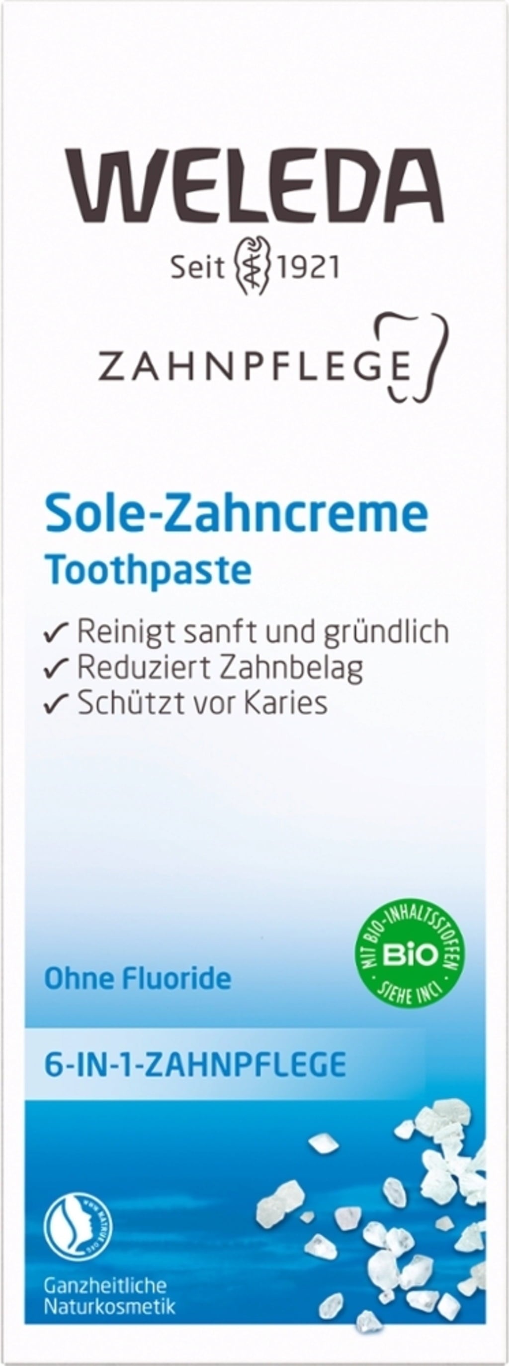 Weleda Pâte Dentifrice Saline - 75 ml