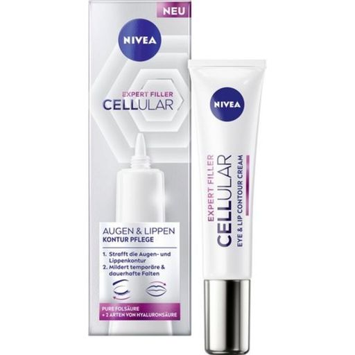 Hyaluron Cellular Expert Filler Eyes & Lips Contour Cream - 15 ml
