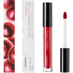 KORRES Morello Matte Lasting Lip Fluid - 59 - Brick Red