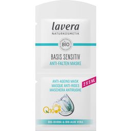lavera basis sensitiv - Maschera Antirughe Q10 - 10 ml