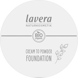 lavera Cream to Powder alapozó - 02 Tanned