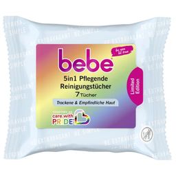 bebe Nourishing 5-in-1 Cleansing Wipes  - 7 Pcs