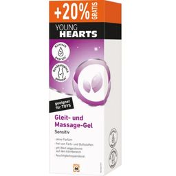 YOUNG HEARTS Gleit- & Massage-Gel Sensitiv - 120 ml