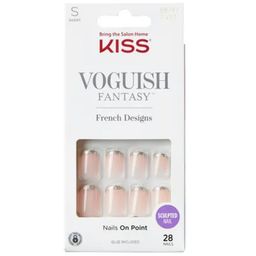 KISS Voguish Fantasy French műköröm - Bisous - 1 szett