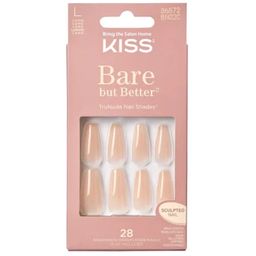 KISS Bare but Better műköröm - Nude Drama - 1 szett