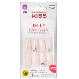 KISS Jelly Fantasy Nails - Jelly Juice - 1 Zestaw