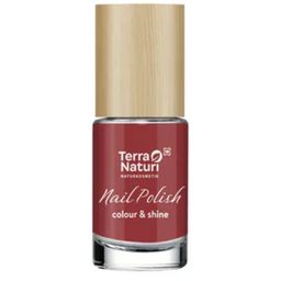 Terra Naturi Colour & Shine Nail Polish  - lady in red - 1