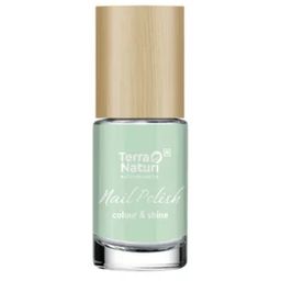 Terra Naturi Colour & Shine Nail Polish  - mint drops - 10