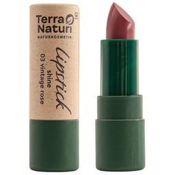 Terra Naturi Shine Lipstick  - vintage rose - 3