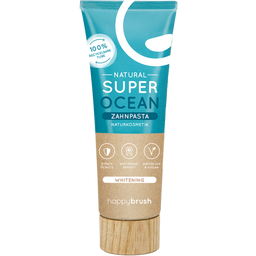 happybrush Dentifricio SuperOcean - cosmetico naturale con sale marino
