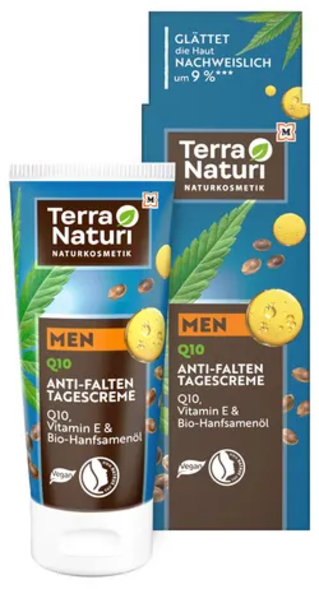 Terra Naturi Crème de Jour Anti-Rides MEN Q10 - 50 ml