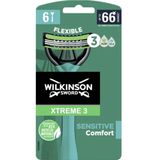 Wilkinson Xtreme 3 Sensitive 6 britvic za enkratno uporabo