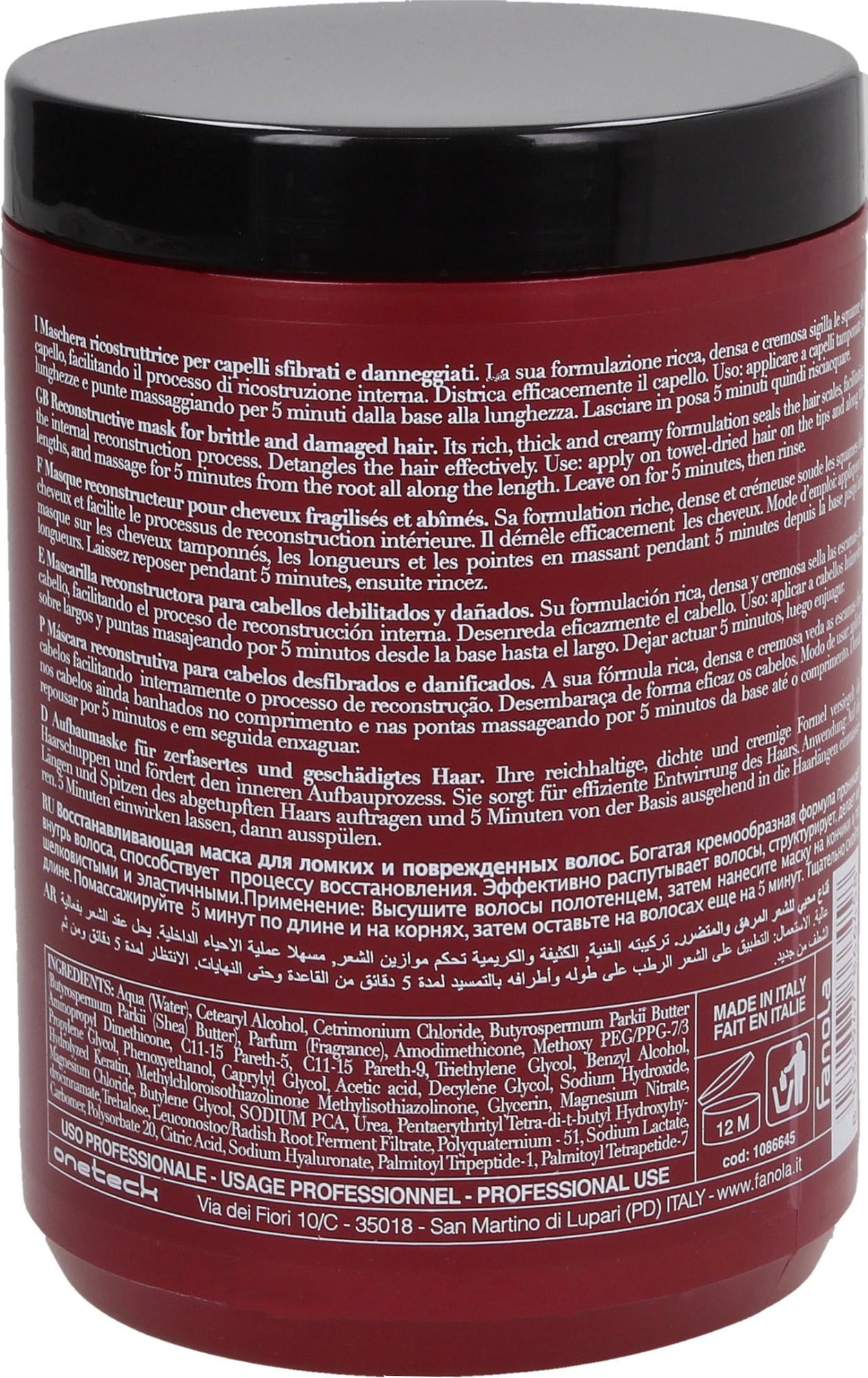 Fanola Botugen Botolife Maske PH 4,5 - 1.000 ml