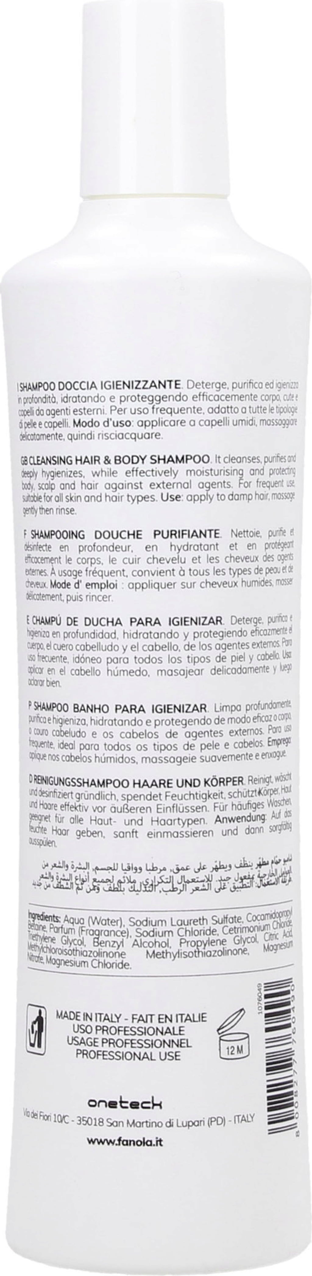 Hygiene Cleansing Hair & Body Shampoo - 350 ml