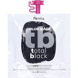 Fanola Color maszk - Total Black - 30 ml