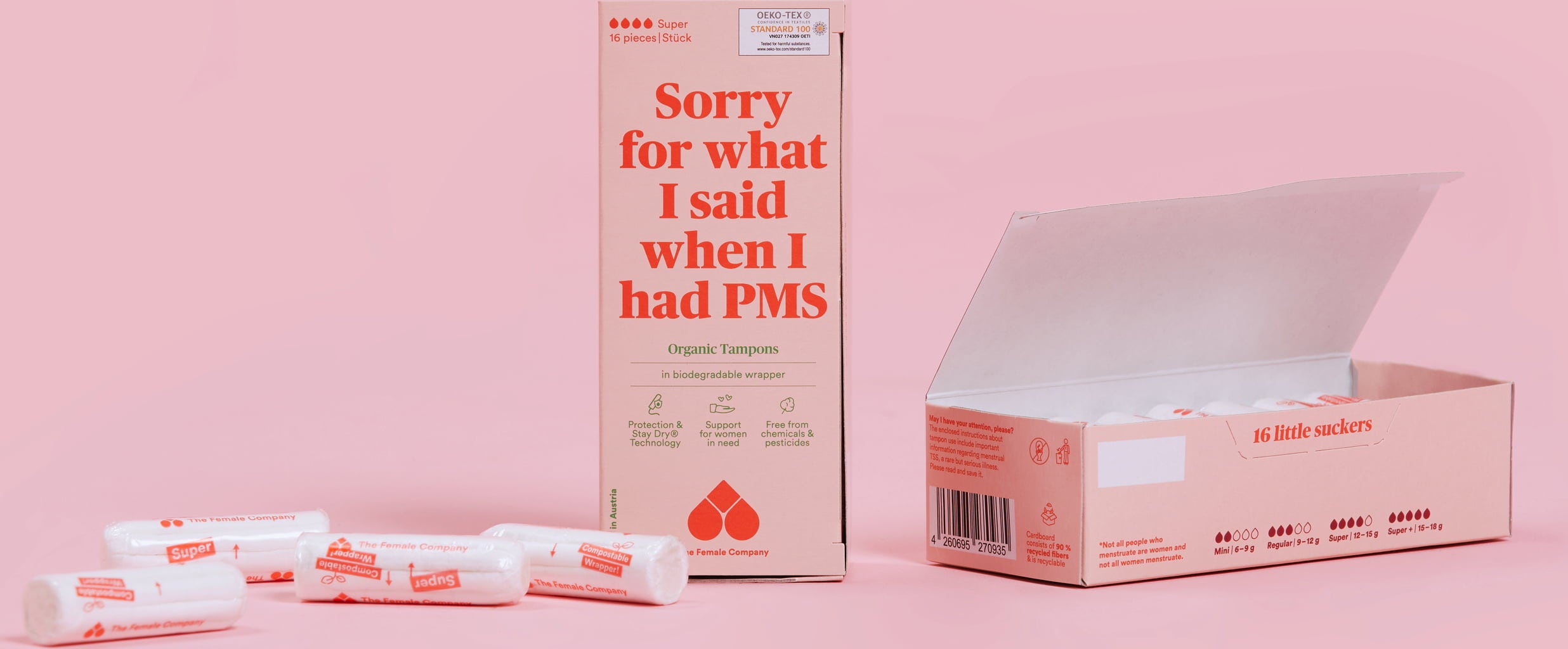 The Female Company Tampons Bio