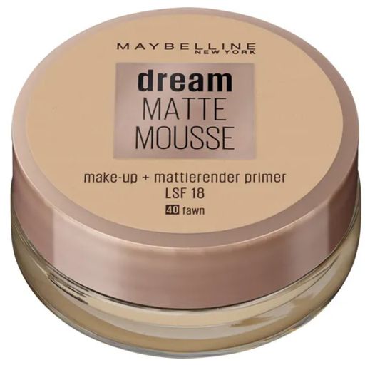 Podkład w musie Dream Matte Mousse Make-Up - 40 - Fawn
