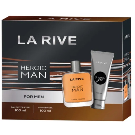 LA RIVE Heroic Man Eau de Toilette Gift Set, 1 set oh feliz Tienda