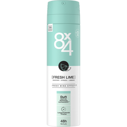 8x4 Deodorante Spray No. 7 - Fresh Lime - 150 ml