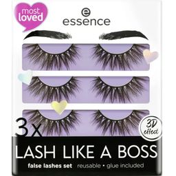 essence 3x LASH LIKE A BOSS false lashes Set 02 - 1 Zestaw