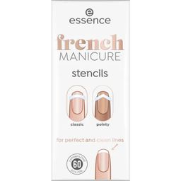 essence French Manicure Stencils - 60 Stuks