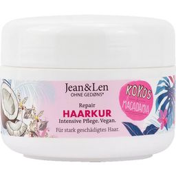 Jean&Len Kokosolie & Macadamia Repair Haarmasker - 250 ml