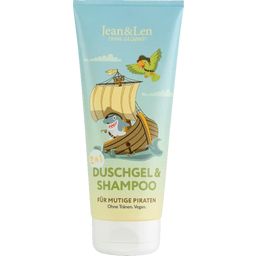 2in1 Douchegel & Shampoo voor Dappere Piraten - 200 ml
