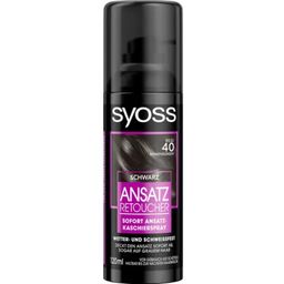 syoss Spray Retoucher Retoque Color, Negro