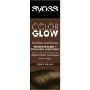 Colour Glow poltrajna barva za lase - temno rjava