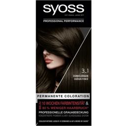 Permanent Colouration barva za lase - temno rjava - 1 kos