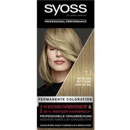 syoss Permanent Colour Natural Medium Blonde - 1 Pc
