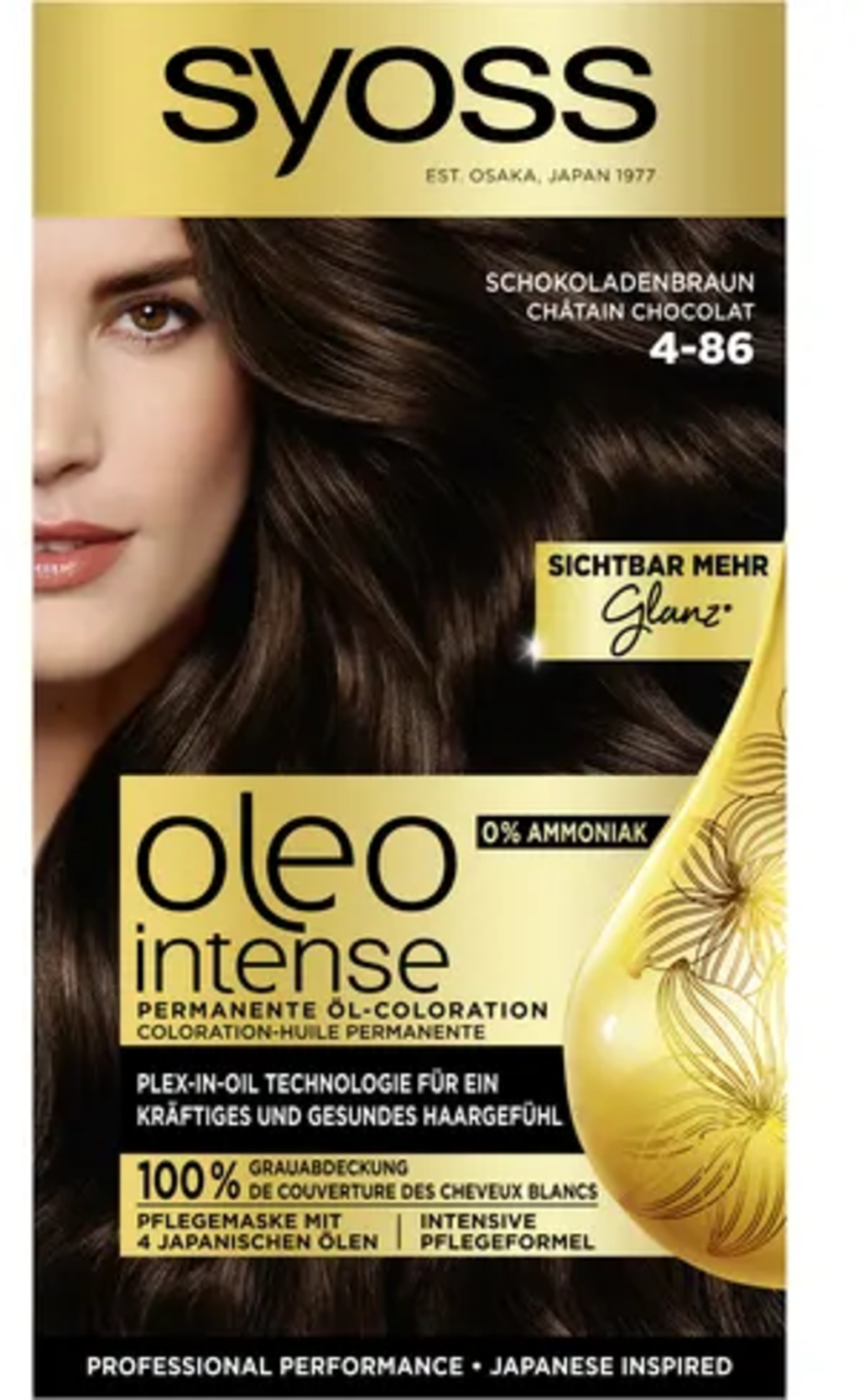 Oleo Intense Permanent Oil Colour Chocolate Brown - 1 pcs
