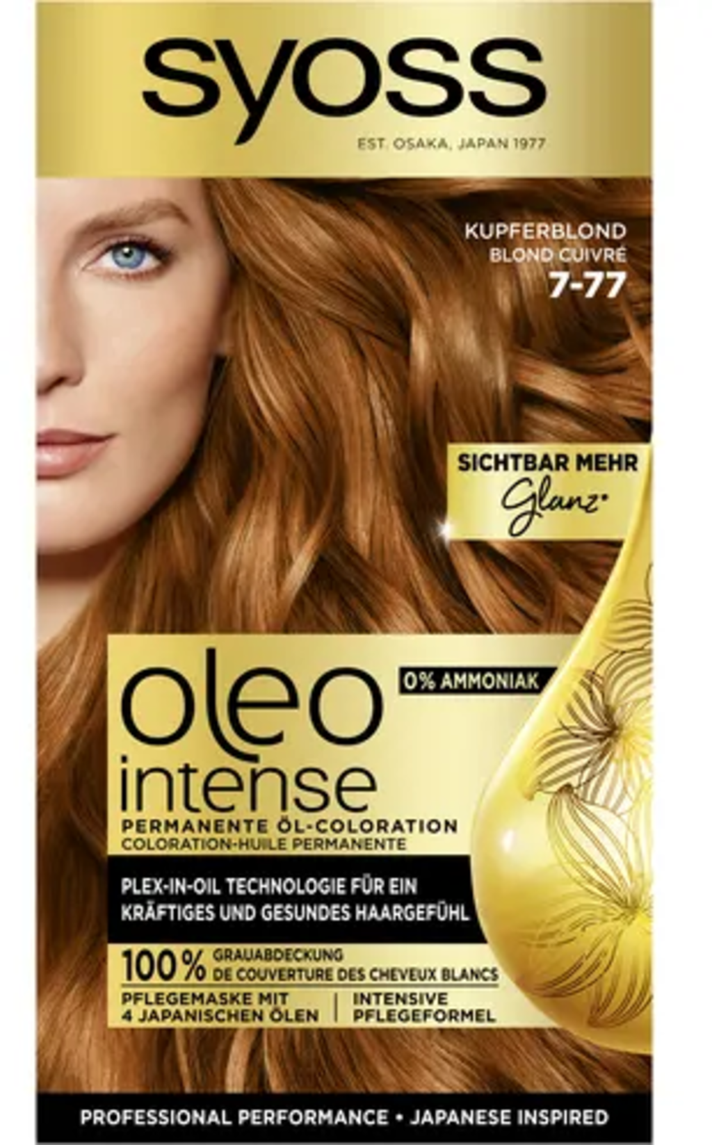 Oleo Intense Permanent Oil Colour Copper Blonde - 1 pcs