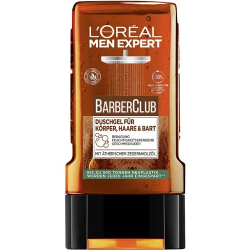 L'ORÉAL PARIS MEN EXPERT BARBER CLUB Gel Douche, 250 ml Boutique en