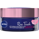 NIVEA Rose Touch nočna krema proti gubam - 50 ml