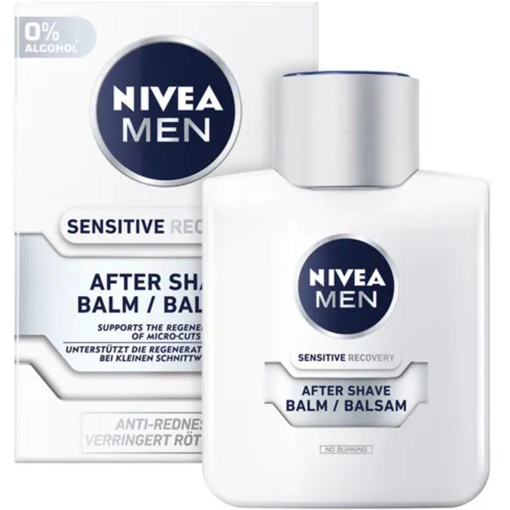 Nivea Men Sensitive Recovery Balsam Nach Der Rasur – 100 Ml, Beruhigend & Regenerierend Für Männerhaut