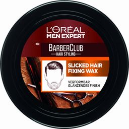 MEN EXPERT BARBER CLUB - Slicked Hair Fixing Wax - 75 ml