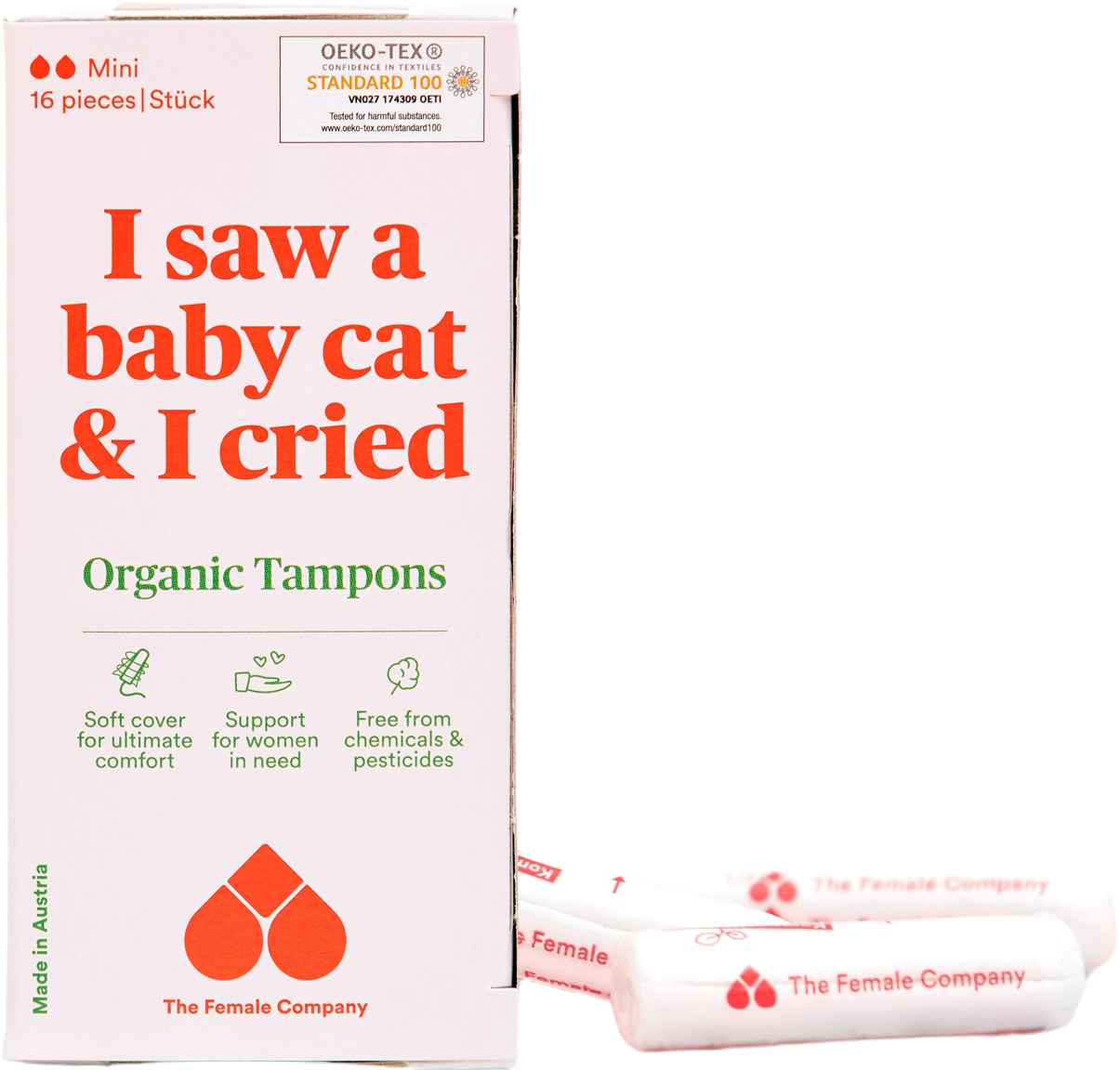The Female Company Bio-Tampons - Mini