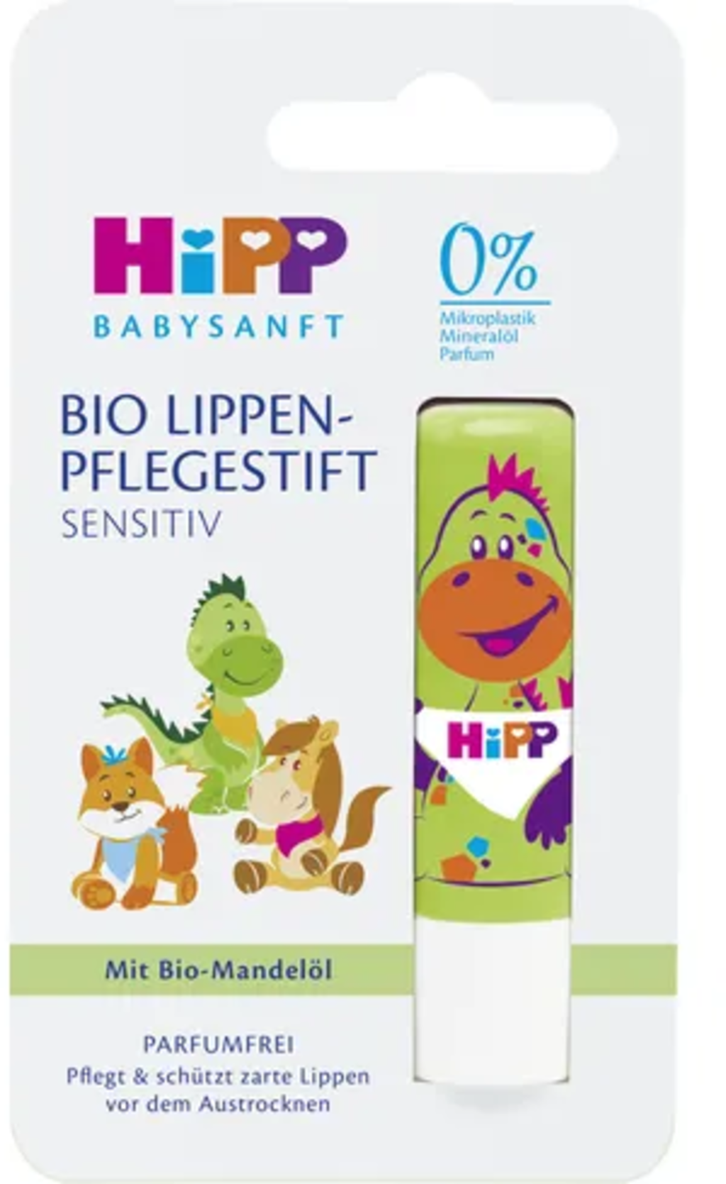 HiPP Babysanft - Stick Lèvres Bio Sensitive - 4,80 g