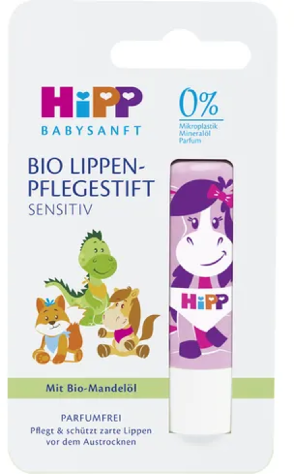 HiPP Babysanft - Stick Lèvres Bio Sensitive - 4,80 g